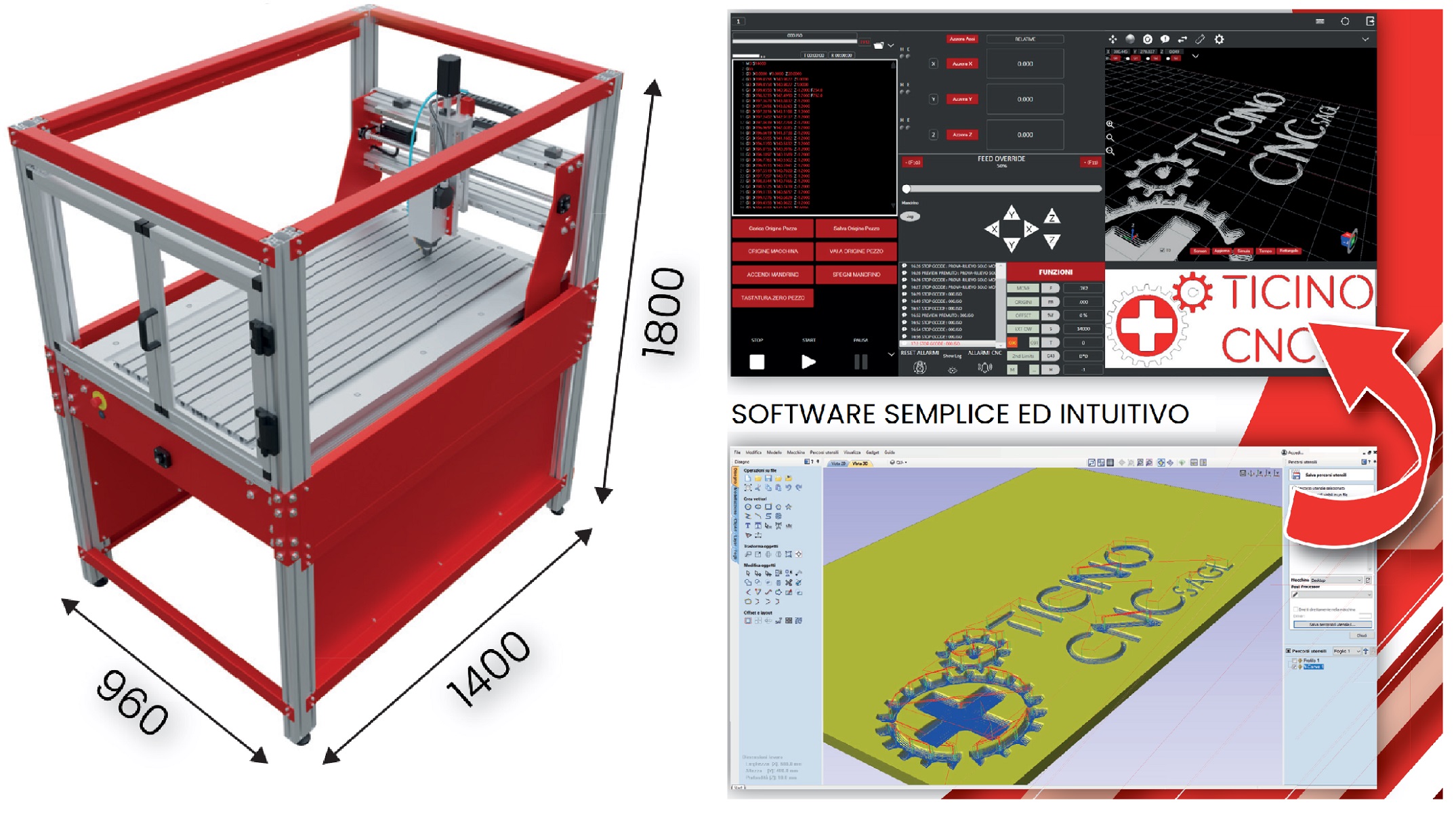TICINO CNC CH0510  2025